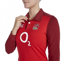 Canterbury Women's England Alternate Classic Long Sleeve Rugby Jersey